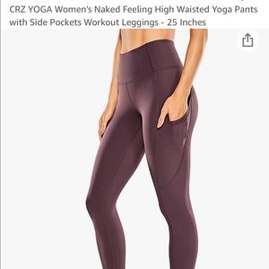 Crz Yoga Leggings XS in Arctic Plum